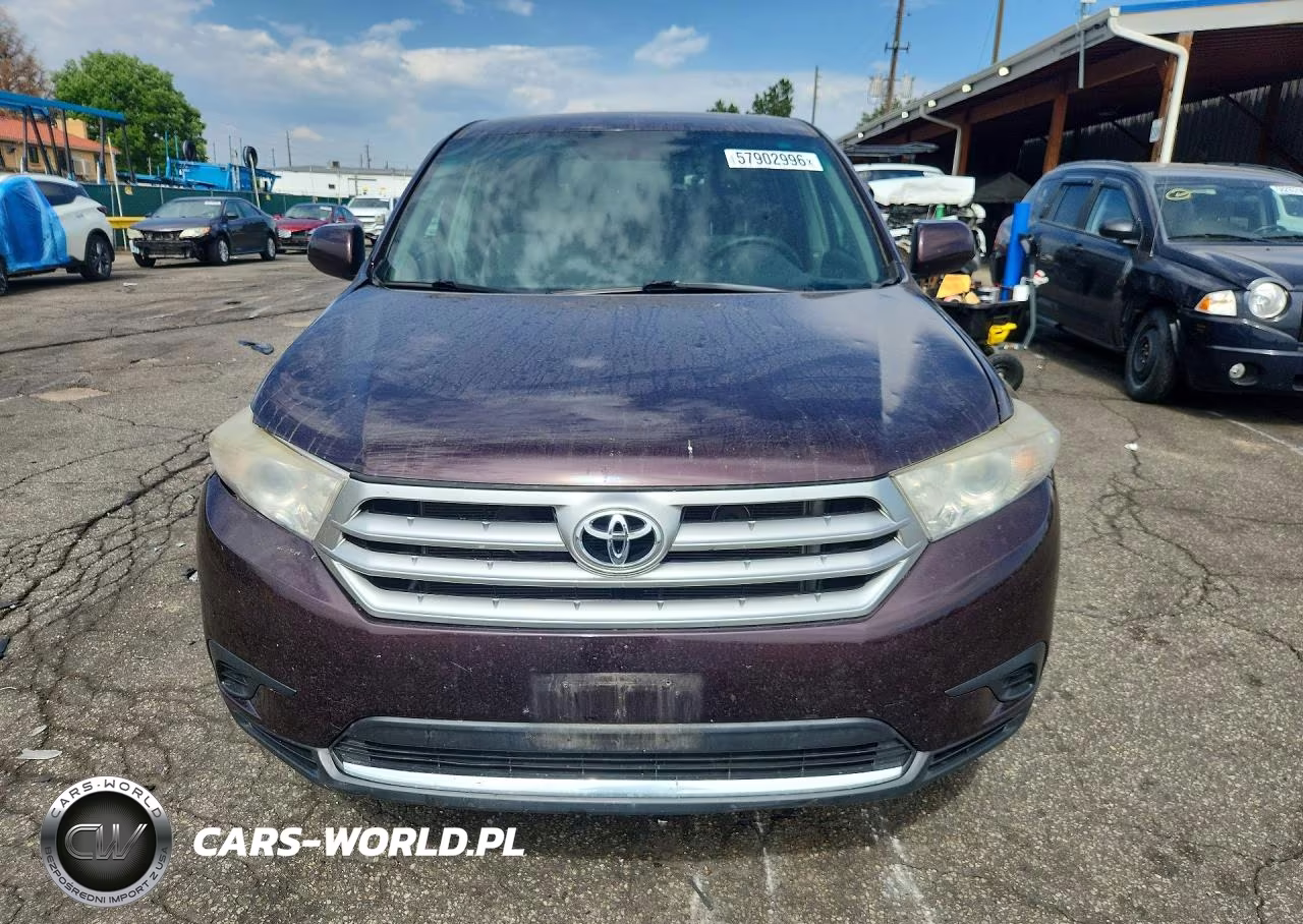 2013 Toyota Highlander Base VIN:5TDZA3EH7DS040695 - 5