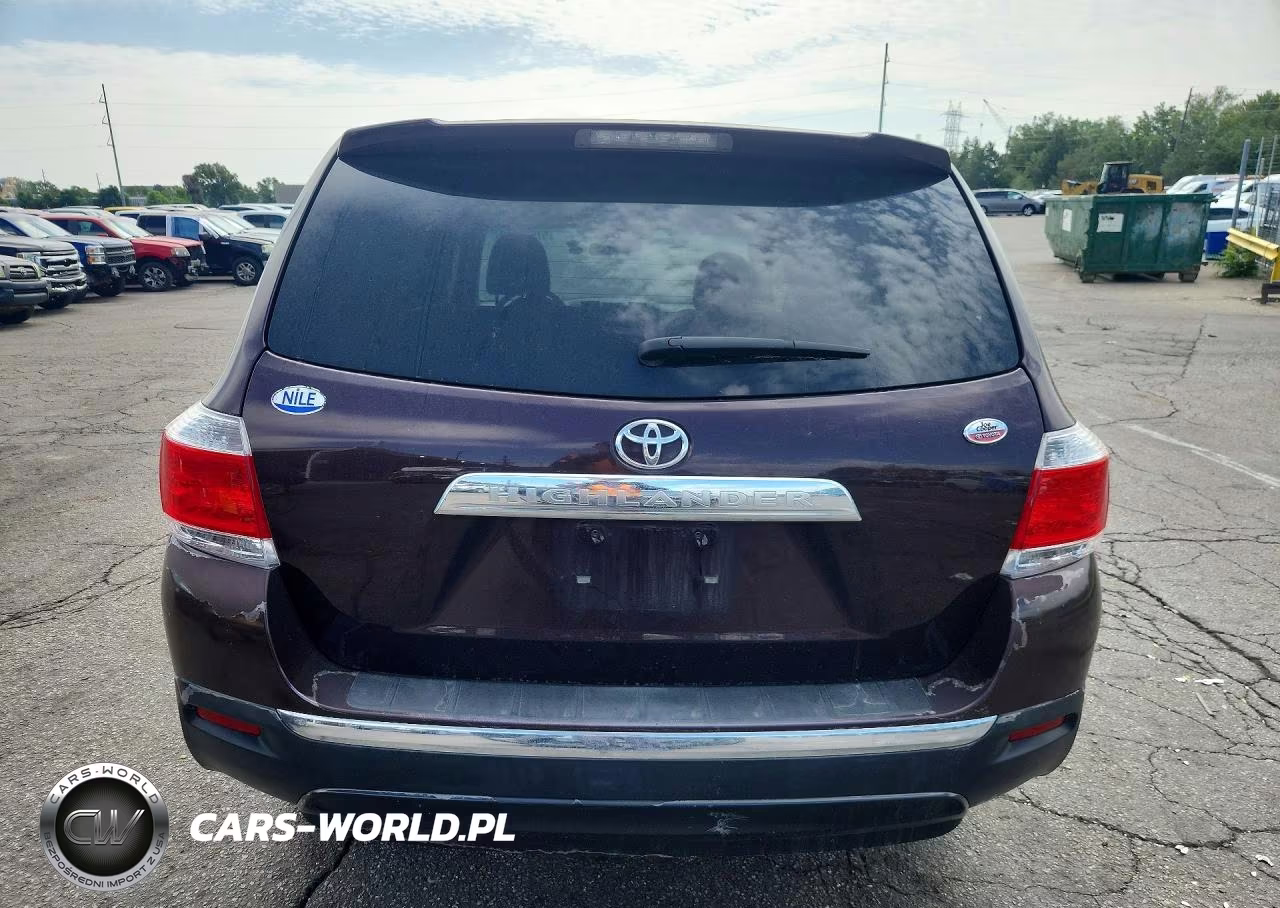2013 Toyota Highlander Base VIN:5TDZA3EH7DS040695 - 6