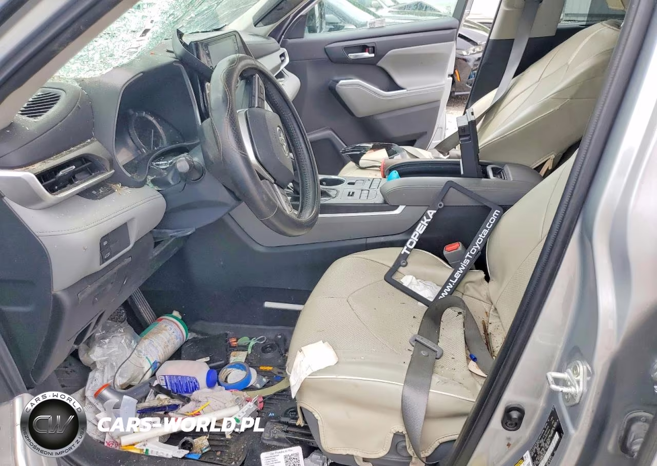 2022 Toyota Highlander Xle VIN:5TDGZRBH9NS583233 - 7