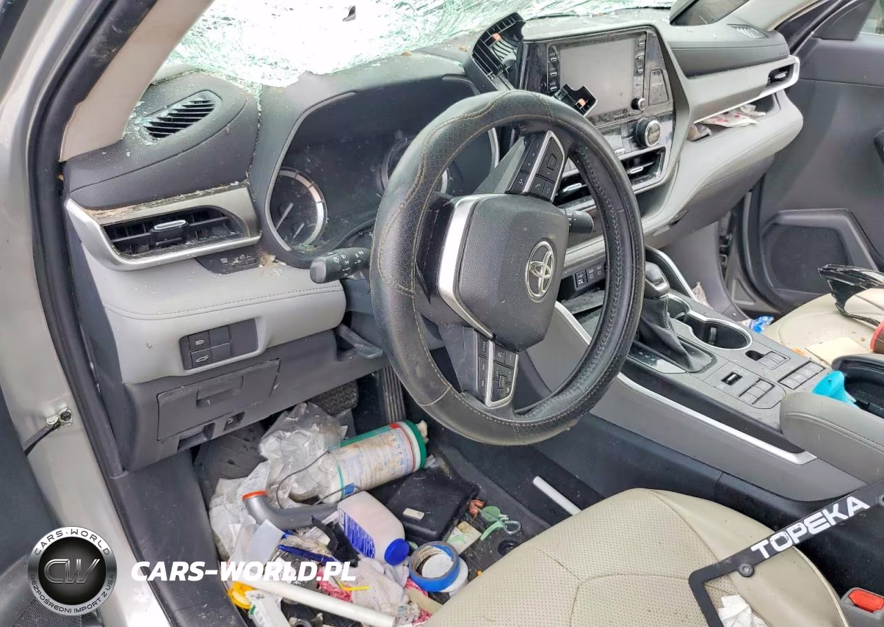 2022 Toyota Highlander Xle VIN:5TDGZRBH9NS583233 - 8