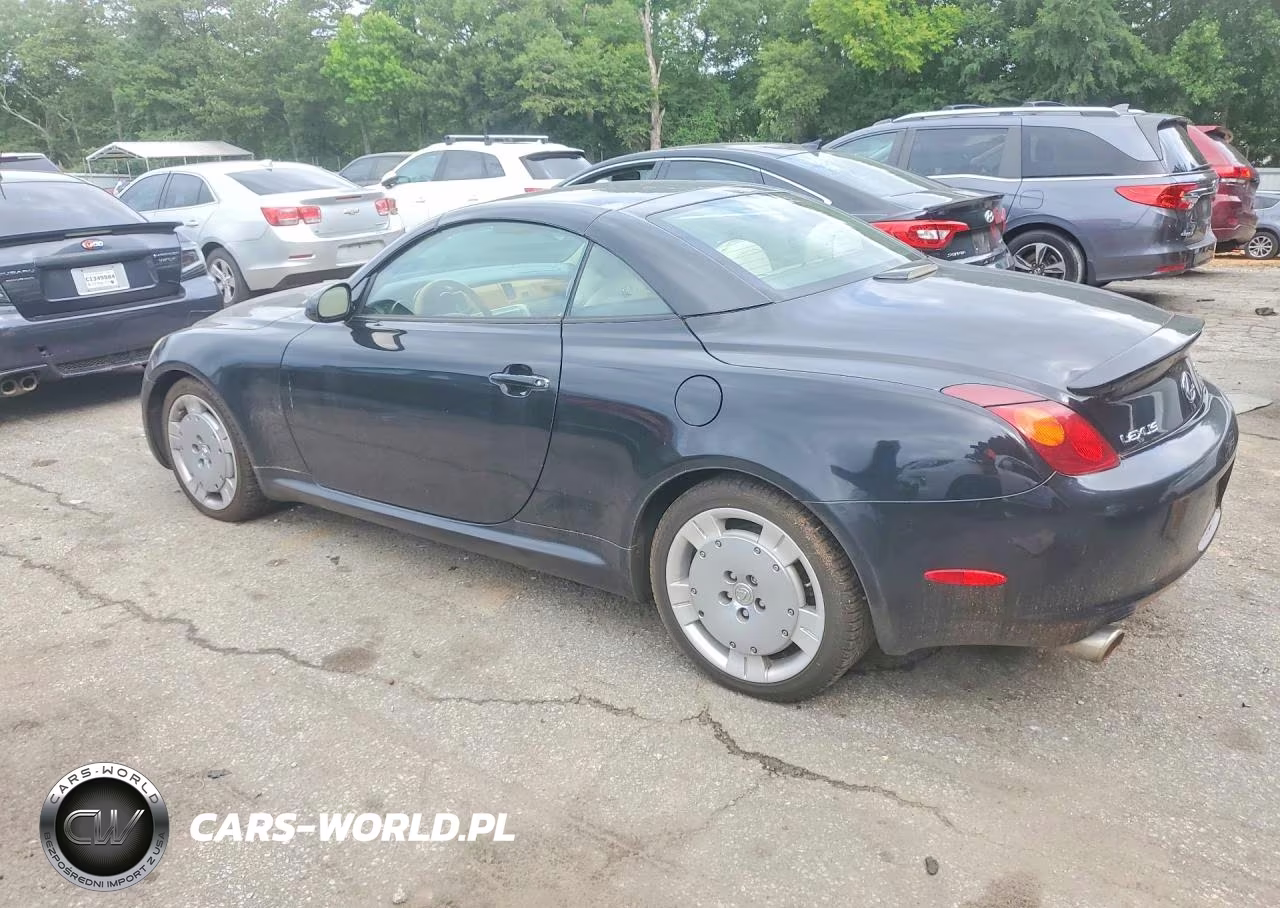 2003 Lexus Sc 430 VIN:JTHFN48YX30039047 - 2