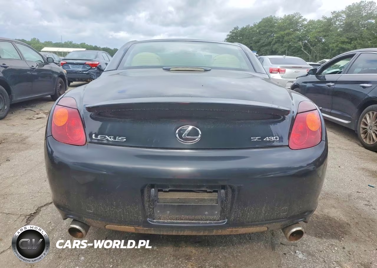 2003 Lexus Sc 430 VIN:JTHFN48YX30039047 - 6