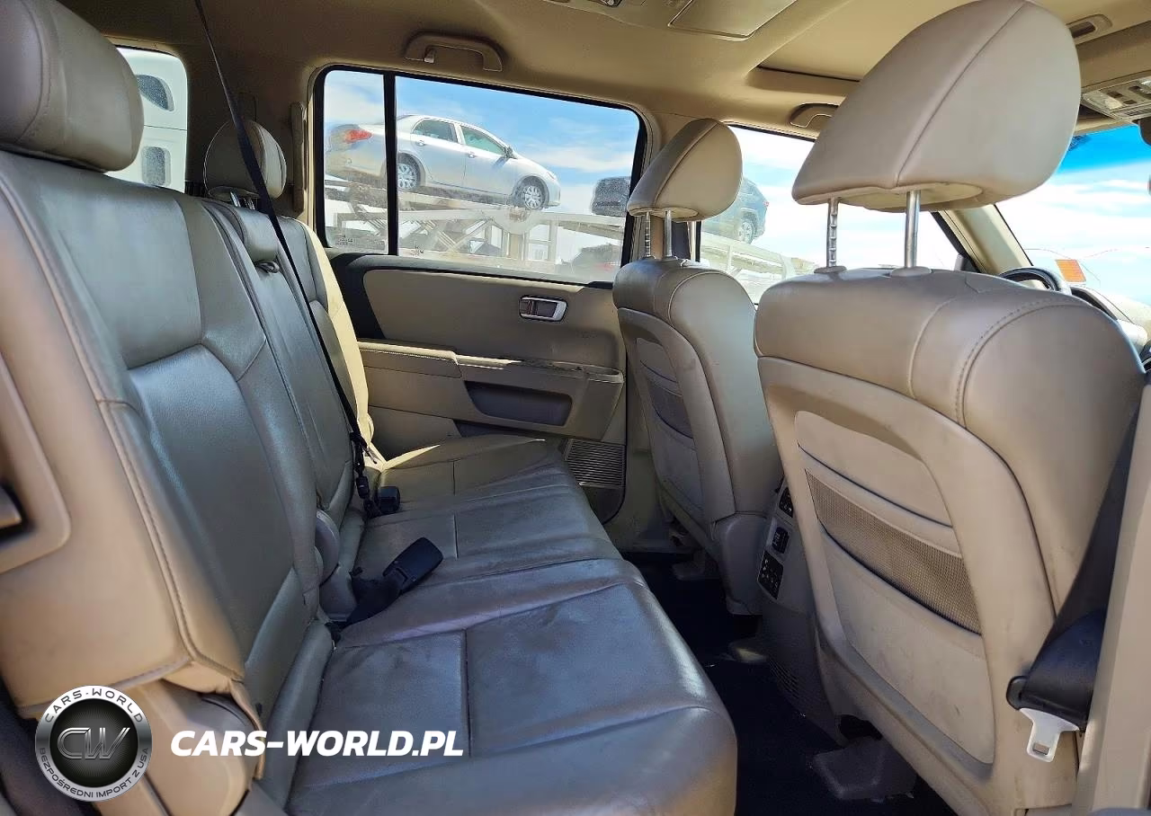 2009 Honda Pilot Exl VIN:5FNYF48699B022126 - 11