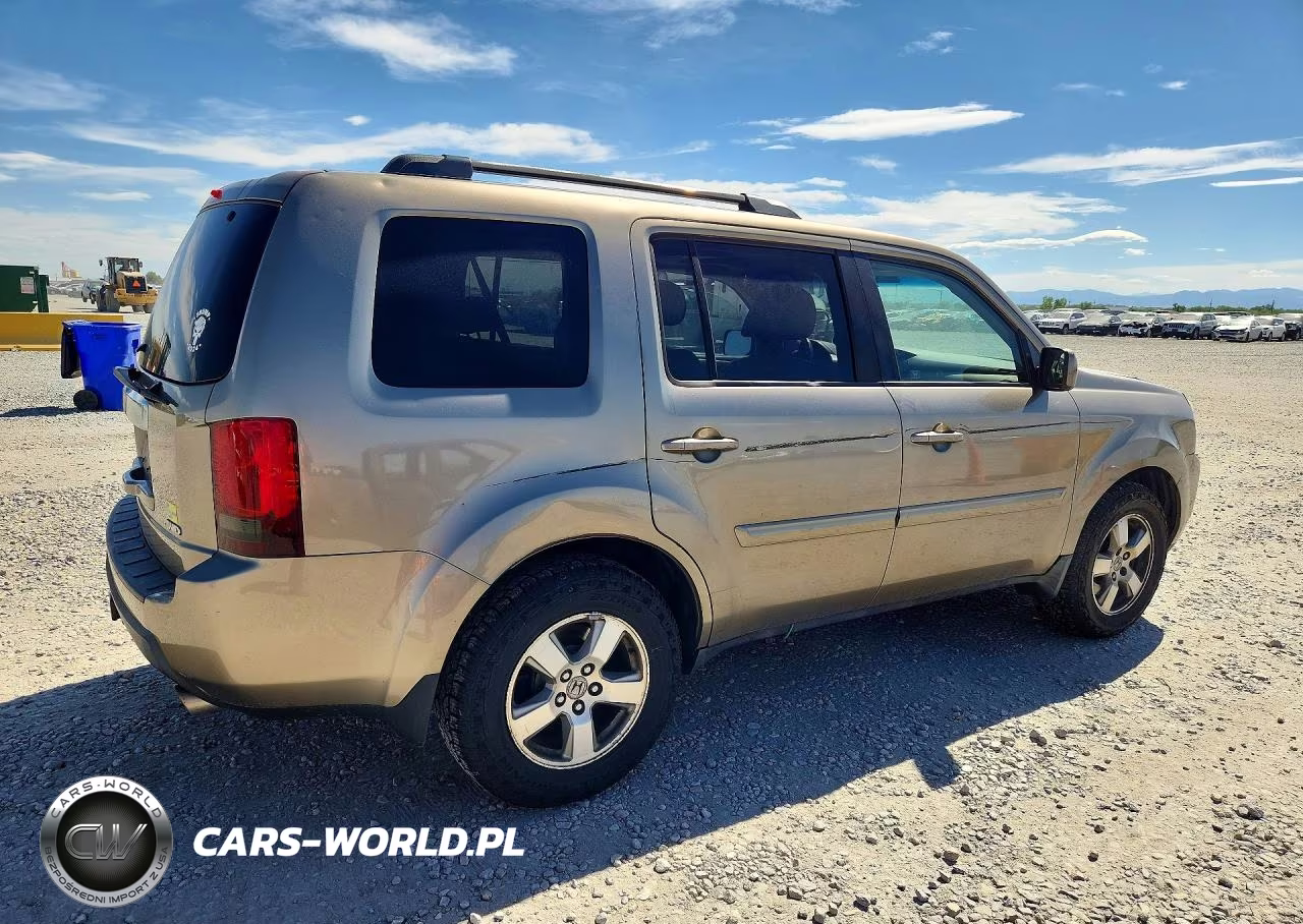 2009 Honda Pilot Exl VIN:5FNYF48699B022126 - 3
