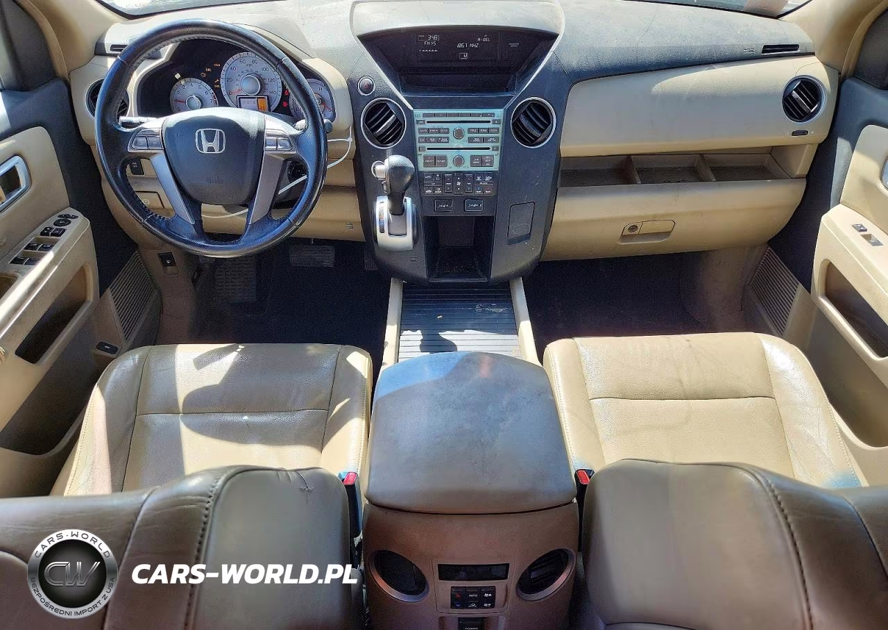 2009 Honda Pilot Exl VIN:5FNYF48699B022126 - 8