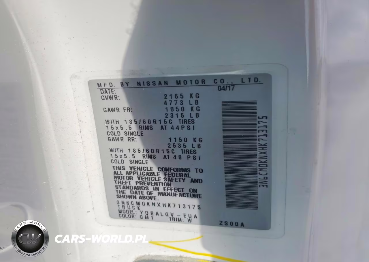 2017 Nissan Nv200 Delivery Van VIN:3N6CM0KNXHK713175 - 14