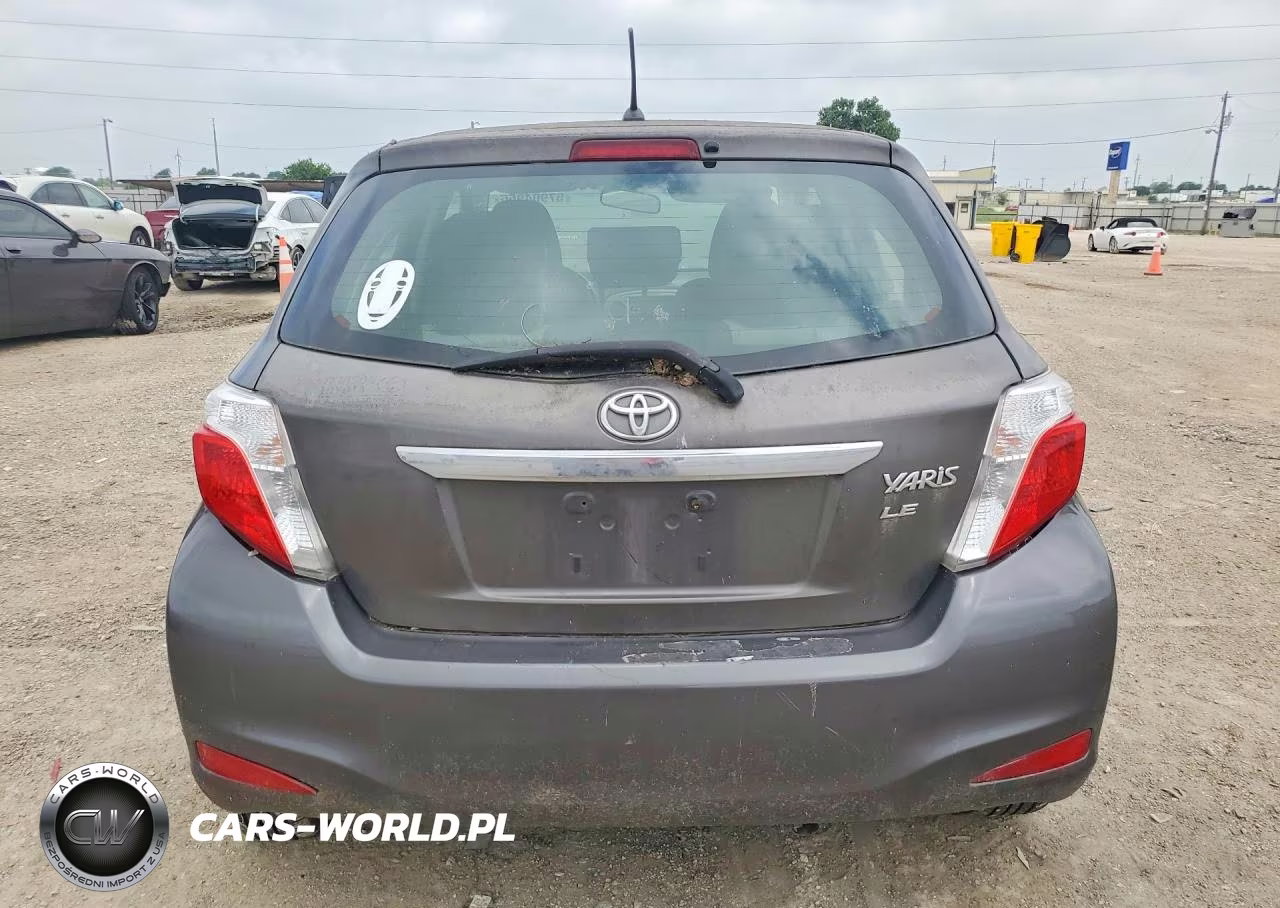 2012 Toyota Yaris 5-Door Le VIN:JTDKTUD37CD509995 - 6