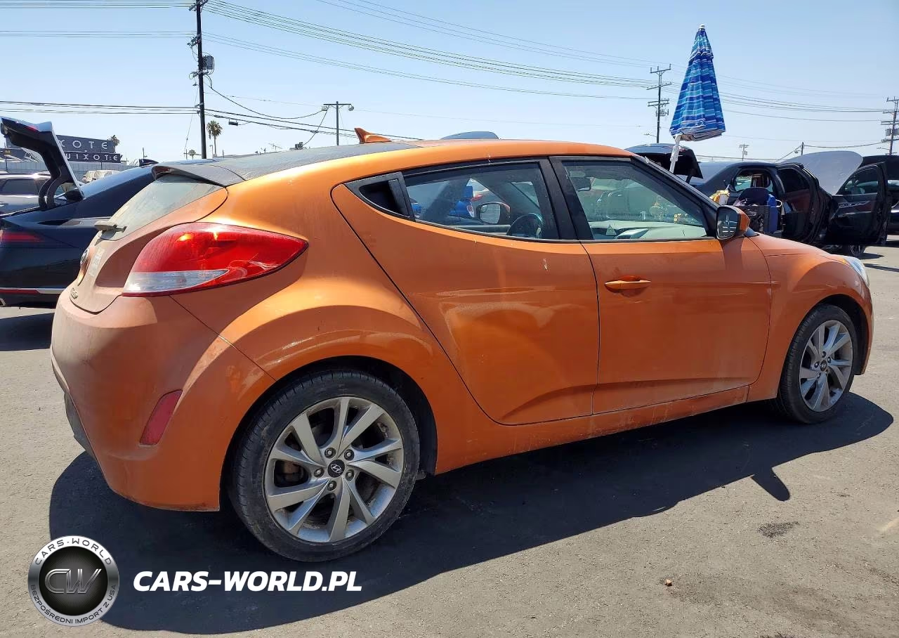 2017 Hyundai Veloster Base VIN:KMHTC6AD0HU306303 - 3