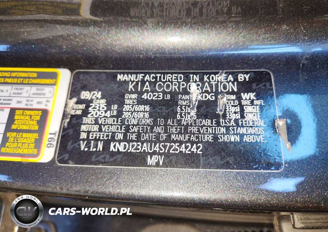 2025 Kia Soul Lx VIN:KNDJ23AU4S7254242 - 14