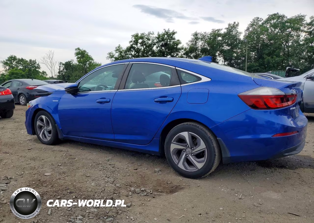 2019 Honda Insight Ex VIN:19XZE4F55KE008317 - 2