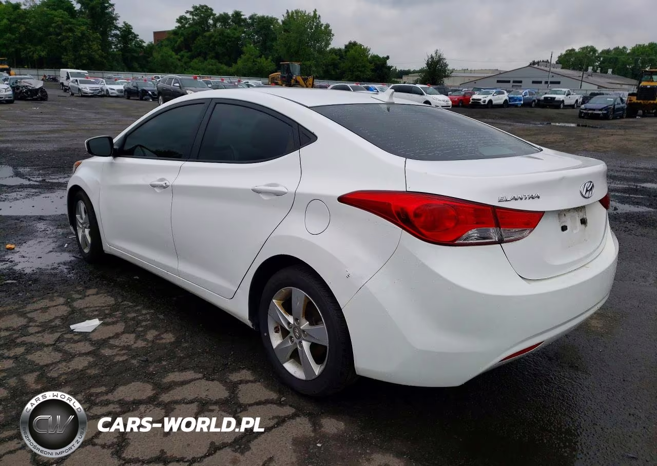 2013 Hyundai Elantra Gls VIN:5NPDH4AE6DH361589 - 2