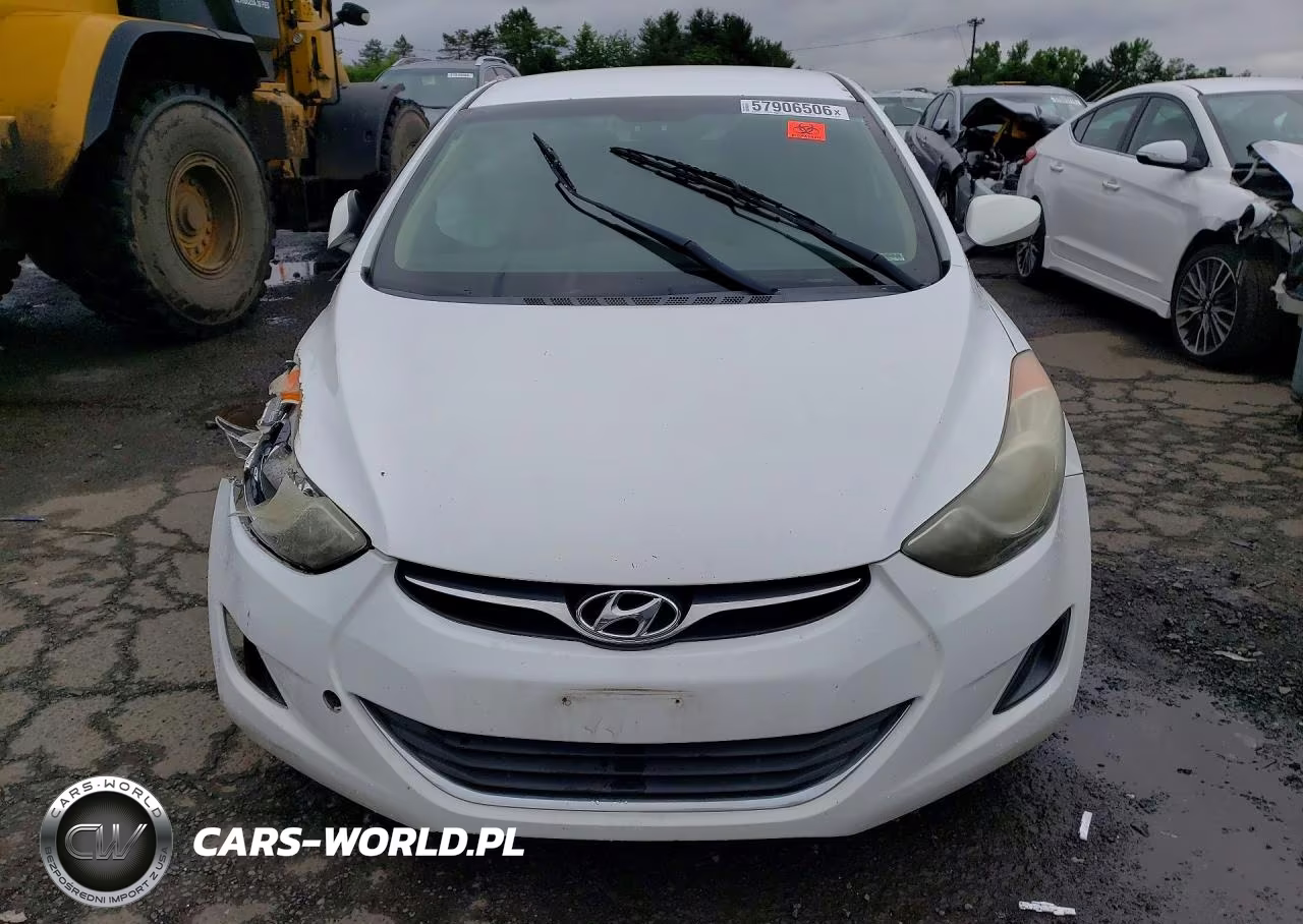 2013 Hyundai Elantra Gls VIN:5NPDH4AE6DH361589 - 5