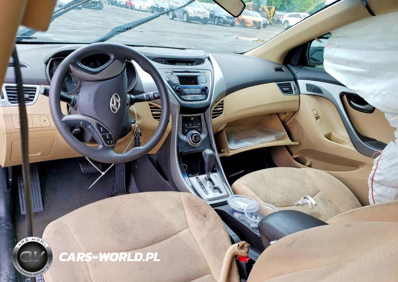 2013 Hyundai Elantra Gls VIN:5NPDH4AE6DH361589 - 8