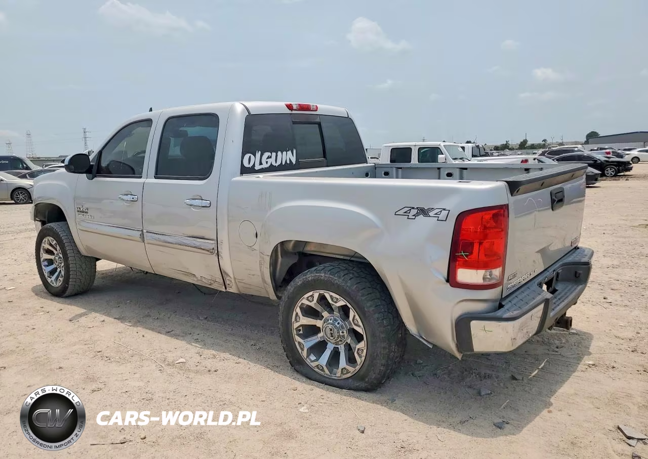 2011 GMC Sierra K1500 Sle VIN:3GTP2VE33BG229098 - 2