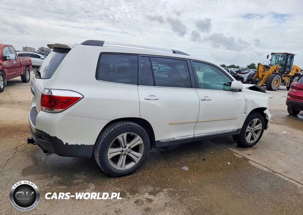 2011 Toyota Highlander Limited VIN:5TDYK3EH9BS047444 - 3