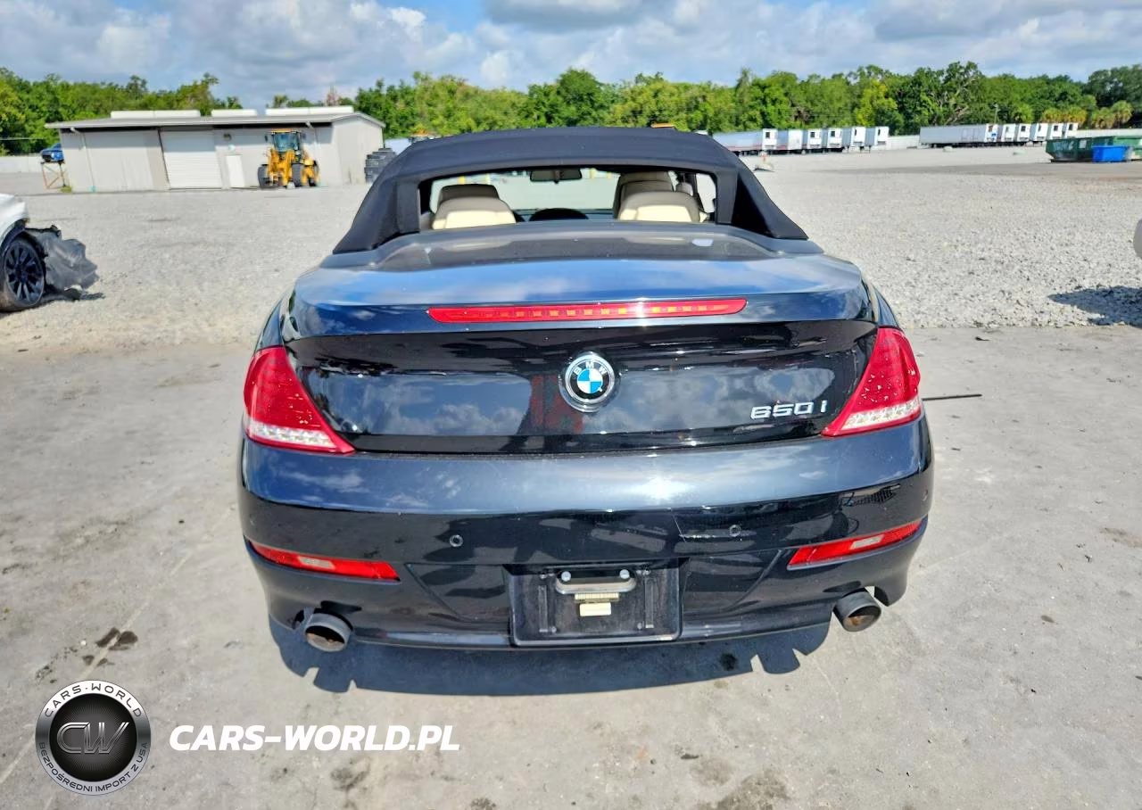2009 BMW 650 I VIN:WBAEB53569CX64268 - 6
