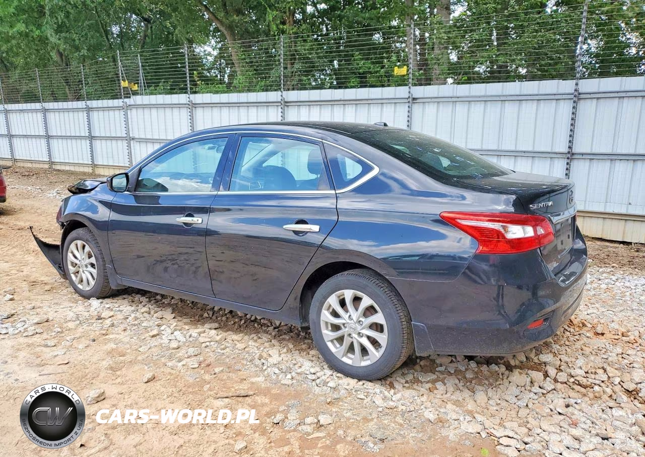 2019 Nissan Sentra Sv VIN:3N1AB7AP5KY327153 - 2