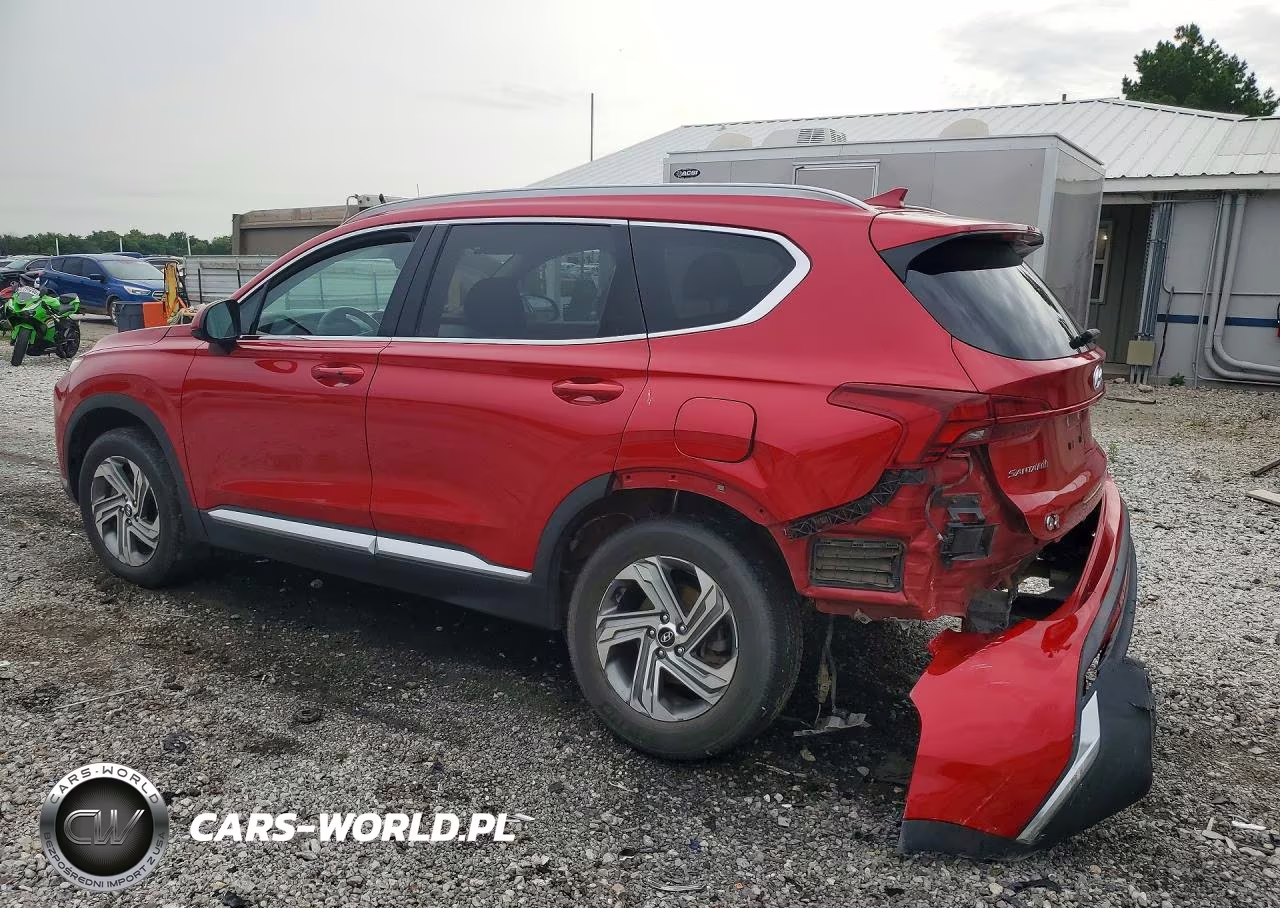 2022 Hyundai Santa Fe Sel VIN:5NMS2DAJ2NH418598 - 2