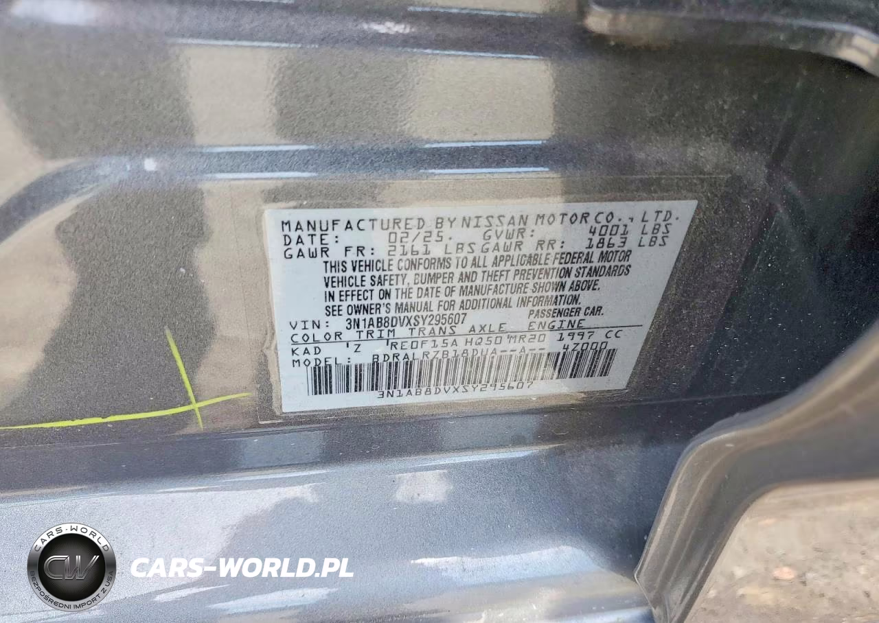 2025 Nissan Sentra Sr VIN:3N1AB8DVXSY295607 - 12