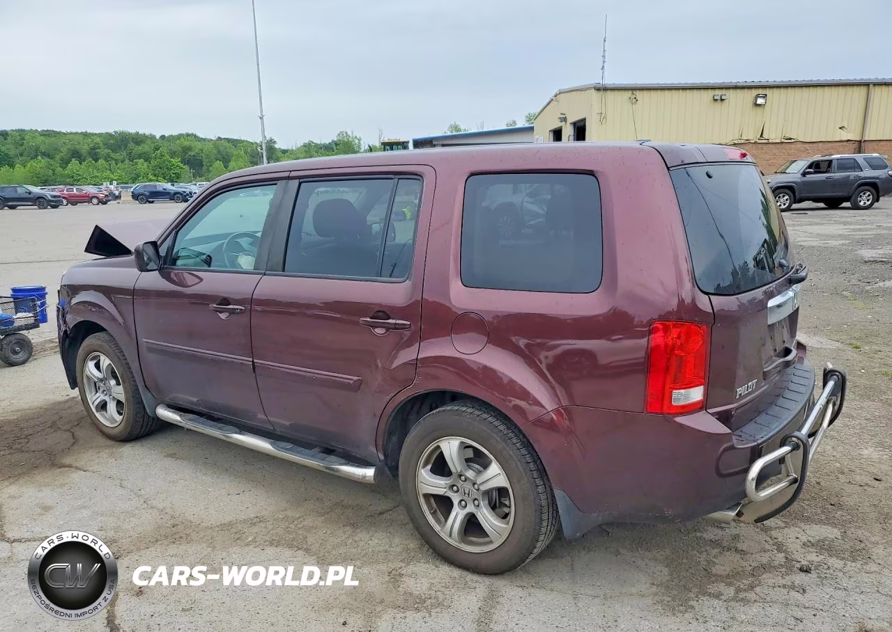 2013 Honda Pilot Exl VIN:5FNYF4H5XDB065597 - 2