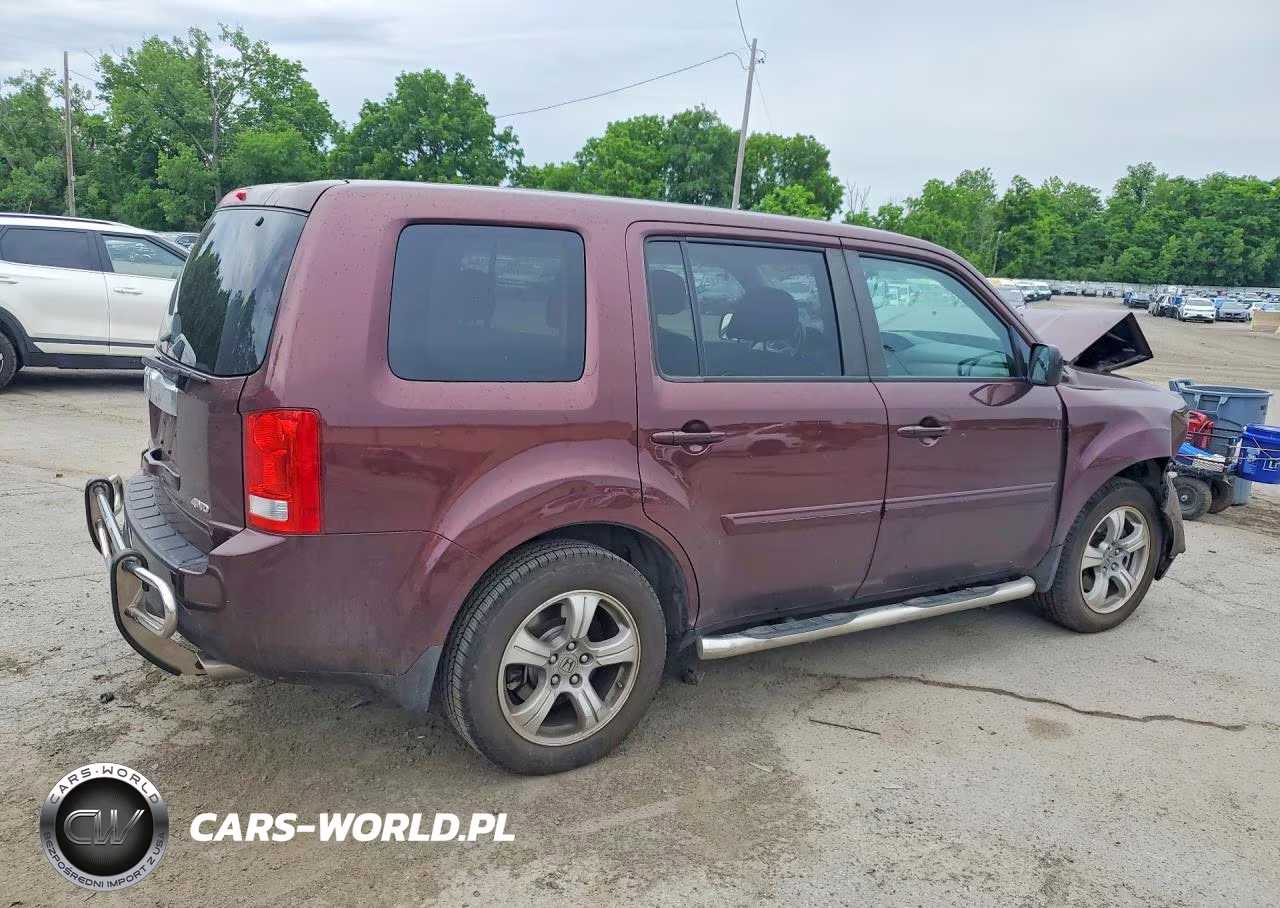 2013 Honda Pilot Exl VIN:5FNYF4H5XDB065597 - 3