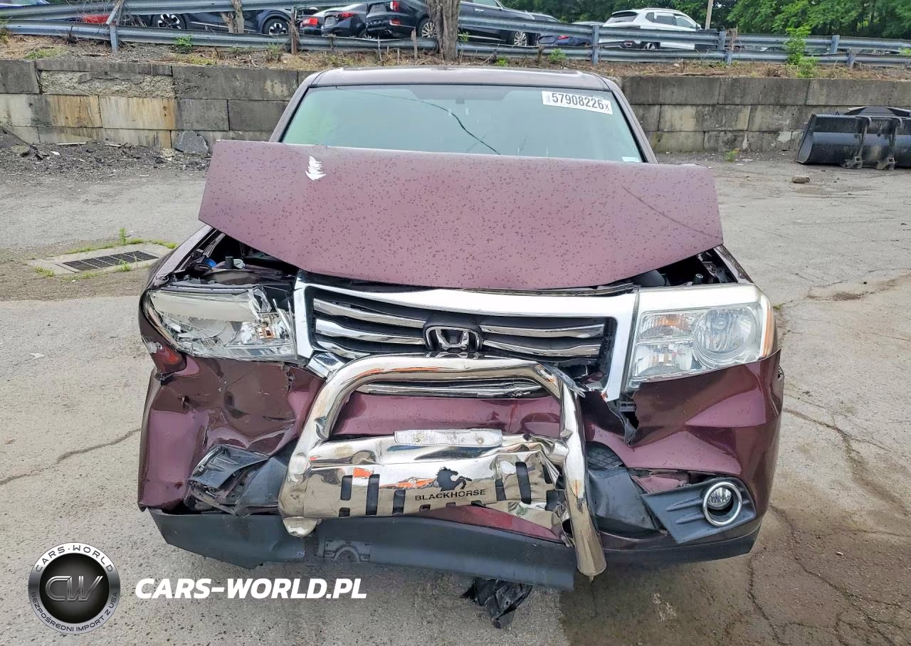 2013 Honda Pilot Exl VIN:5FNYF4H5XDB065597 - 5