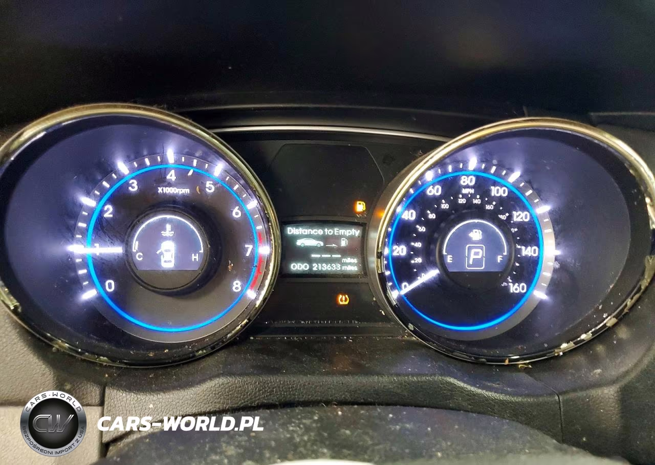 2013 Hyundai Sonata Gls VIN:5NPEB4ACXDH741233 - 9