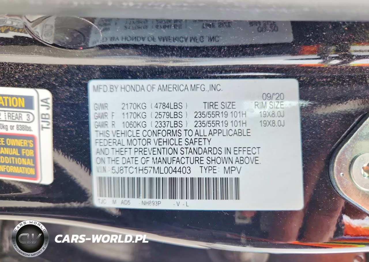 2021 Acura Rdx Technology VIN:5J8TC1H57ML004403 - 13