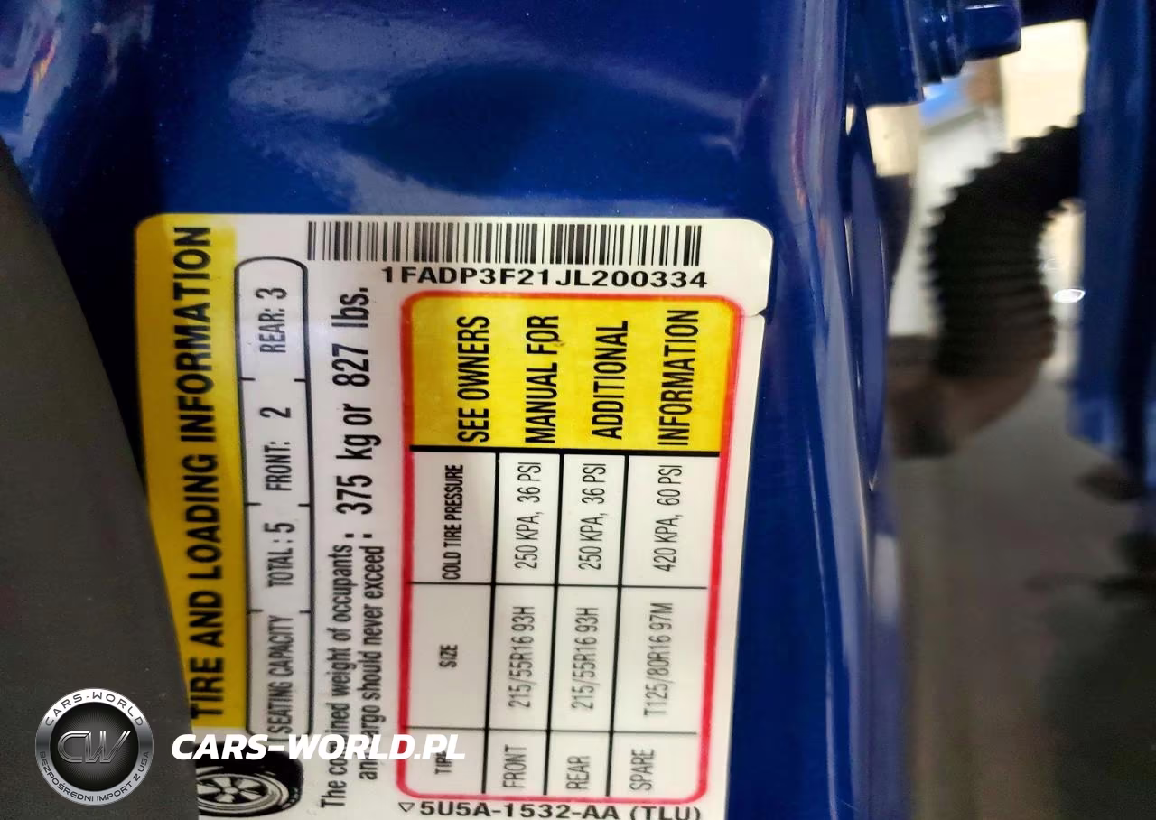 2018 Ford Focus Se VIN:1FADP3F21JL200334 - 13