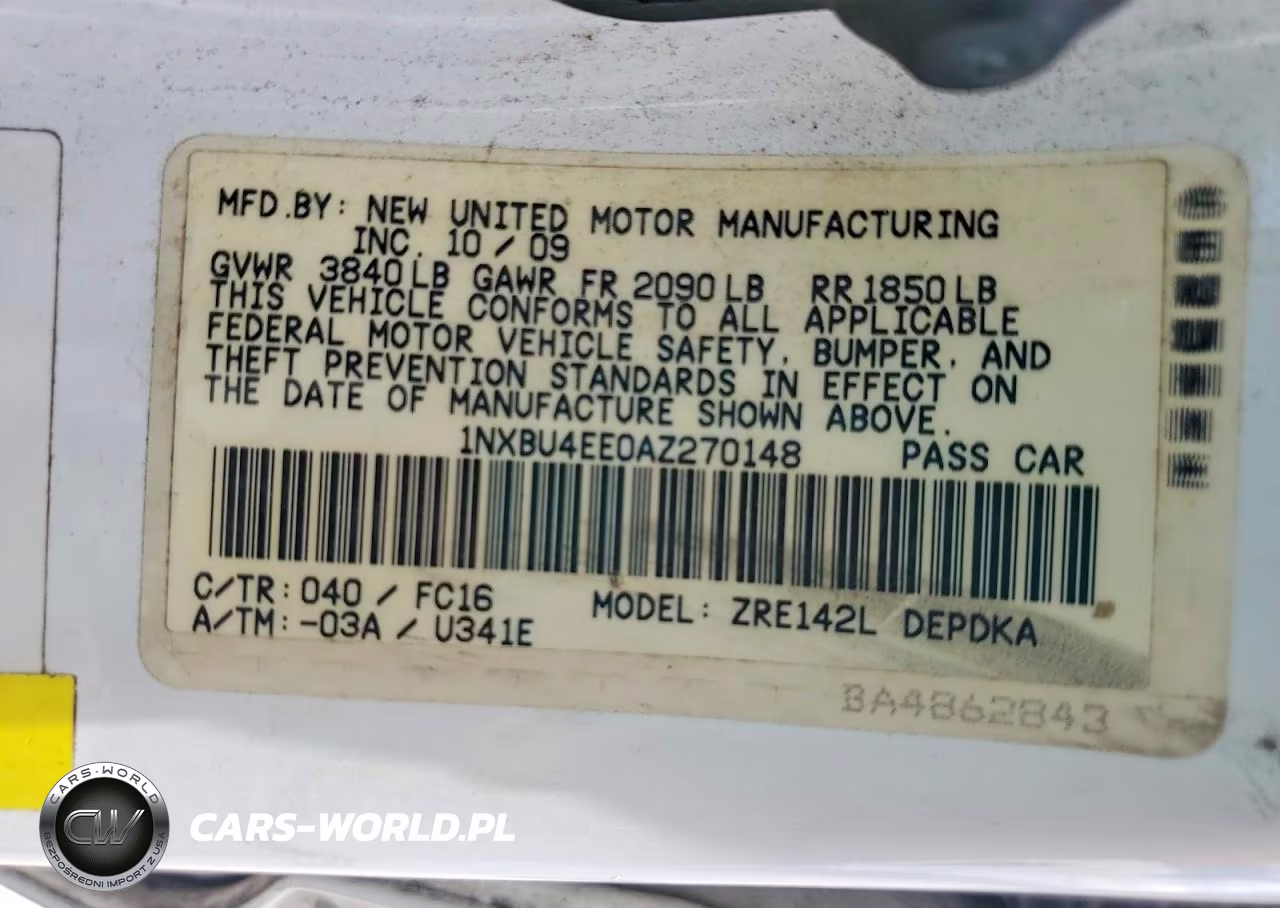 2010 Toyota Corolla Le VIN:1NXBU4EE0AZ270148 - 12