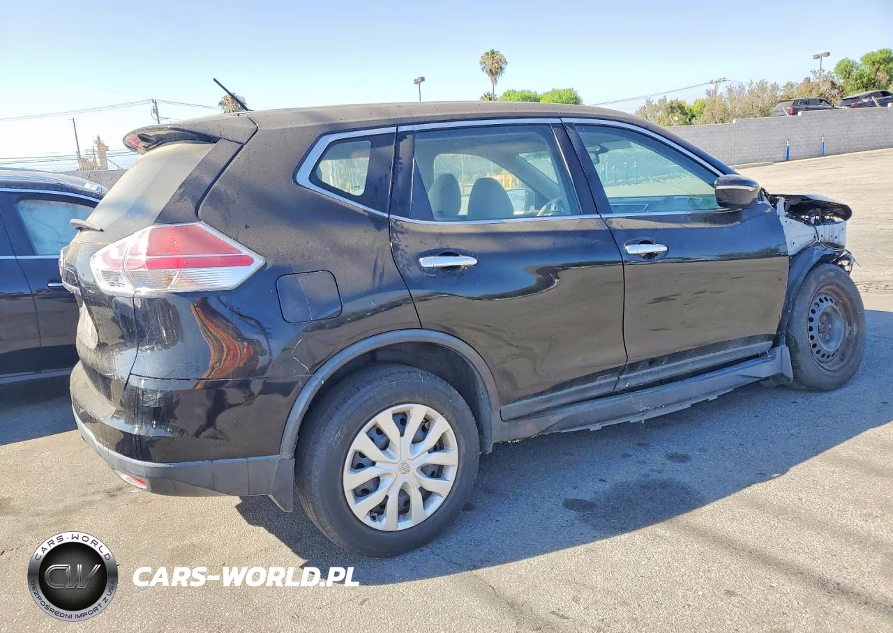 2015 Nissan Rogue S VIN:KNMAT2MTXFP506155 - 3