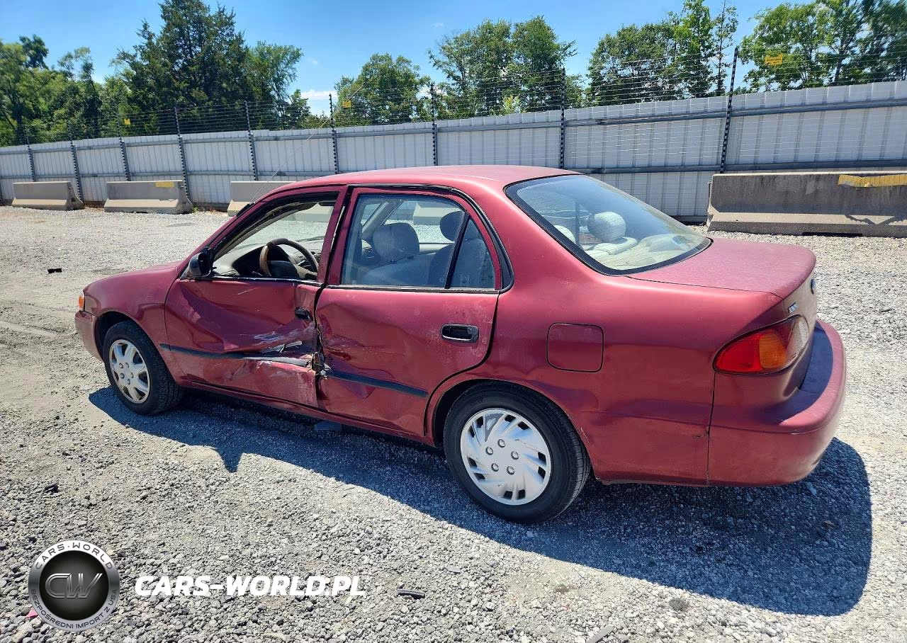 1999 Toyota Corolla Ve VIN:2T1BR12E1XC124839 - 2