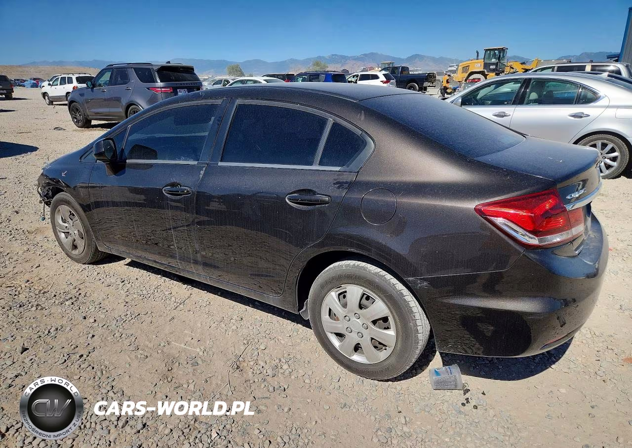 2013 Honda Civic Lx VIN:19XFB2F51DE232042 - 2