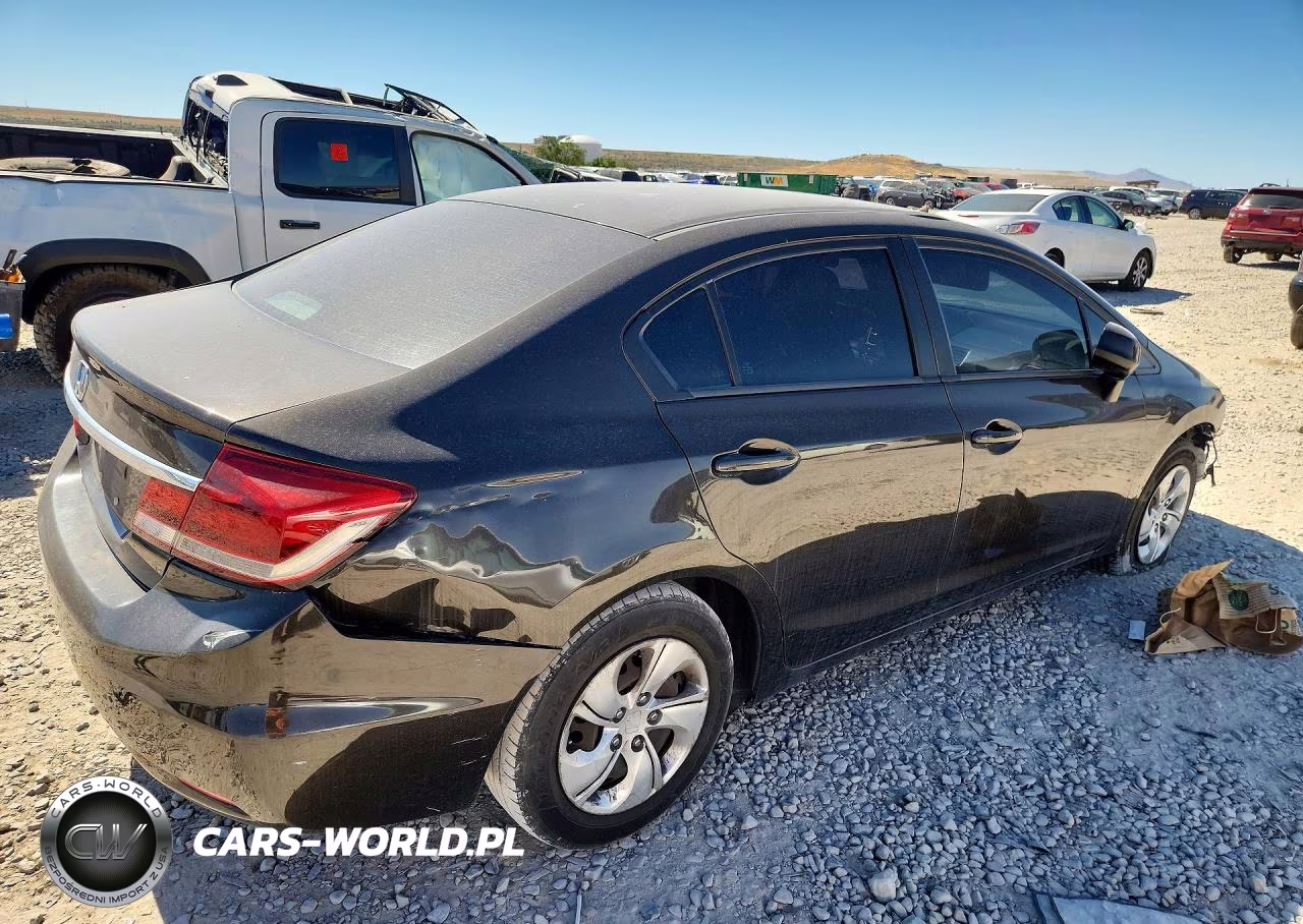2013 Honda Civic Lx VIN:19XFB2F51DE232042 - 3