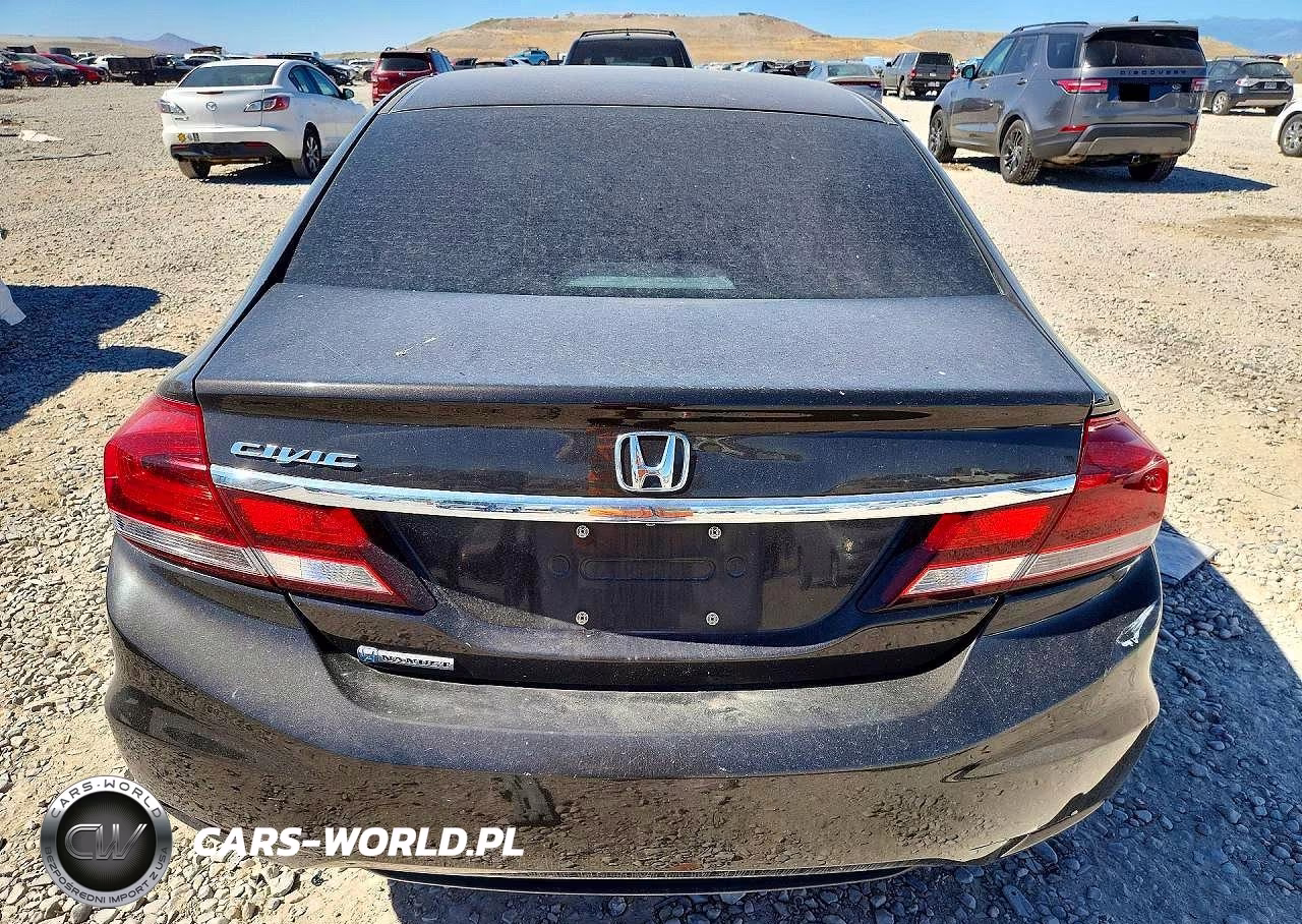 2013 Honda Civic Lx VIN:19XFB2F51DE232042 - 6