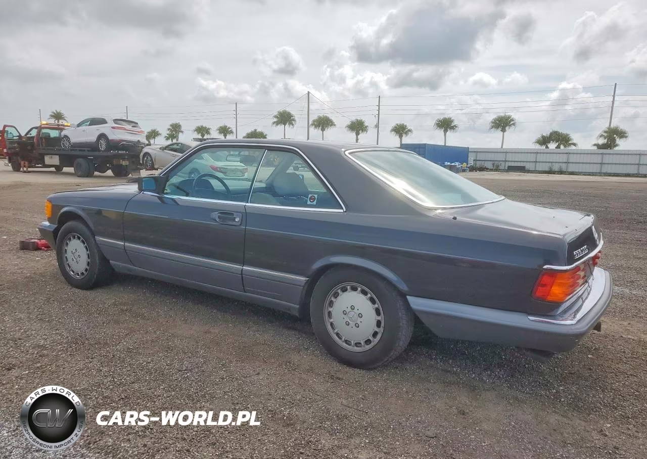 1991 Mercedes-Benz 560 Sec VIN:WDBCA45E3MA592496 - 2