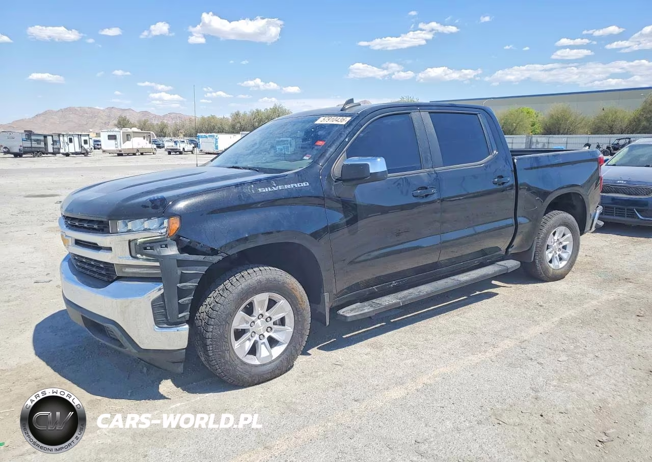 2019 Chevrolet Silverado C1500 Lt VIN:3GCPWCED0KG162221 - 1