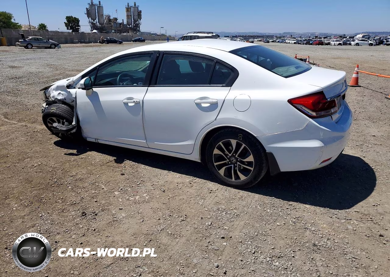 2014 Honda Civic Ex VIN:19XFB2F85EE245999 - 2