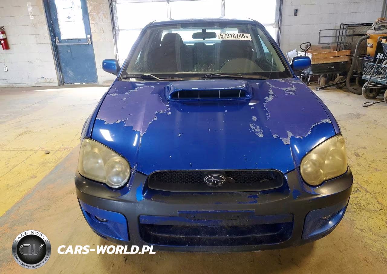 2004 Subaru Impreza Wrx VIN:JF1GD29624G505031 - 5