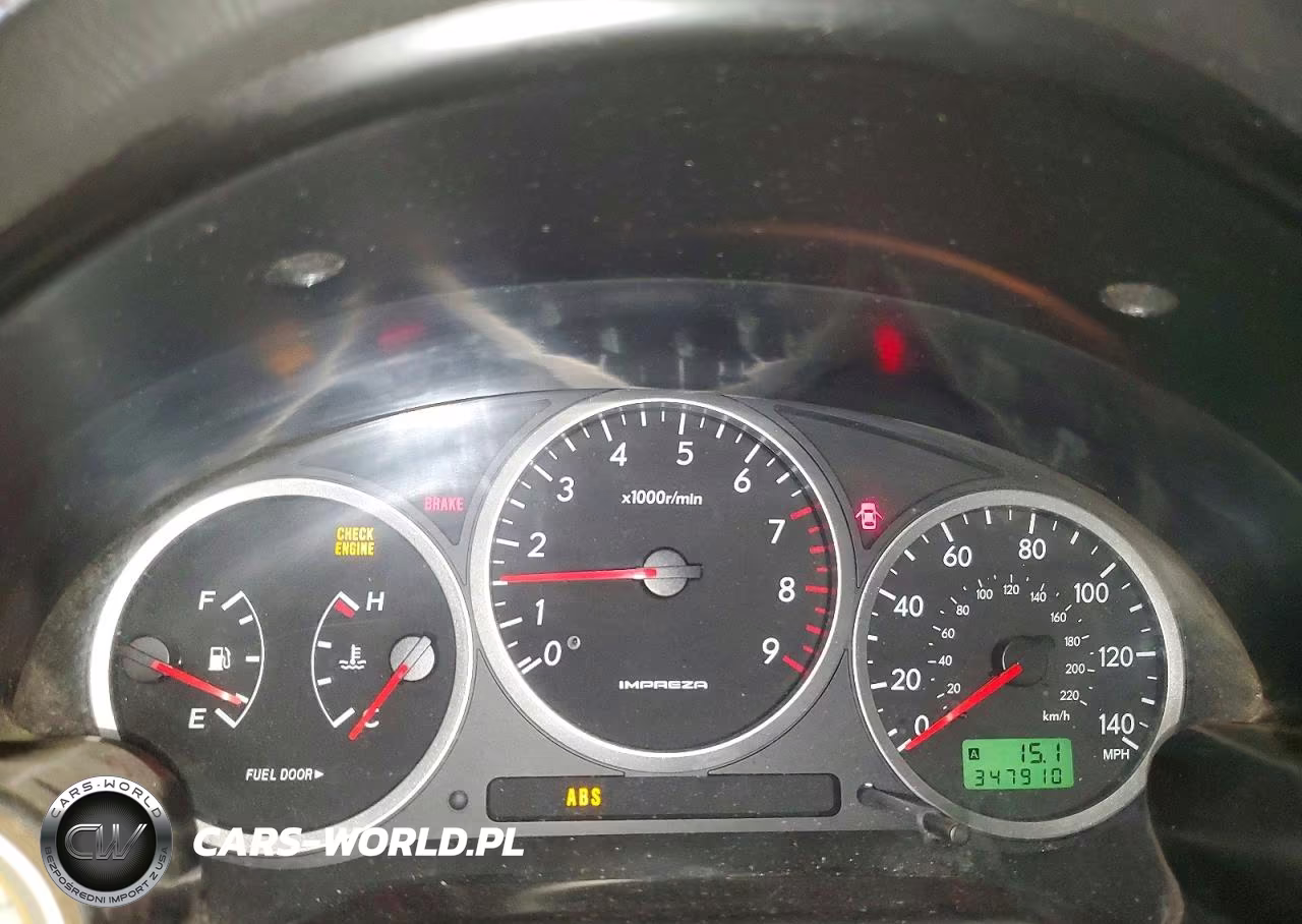 2004 Subaru Impreza Wrx VIN:JF1GD29624G505031 - 9