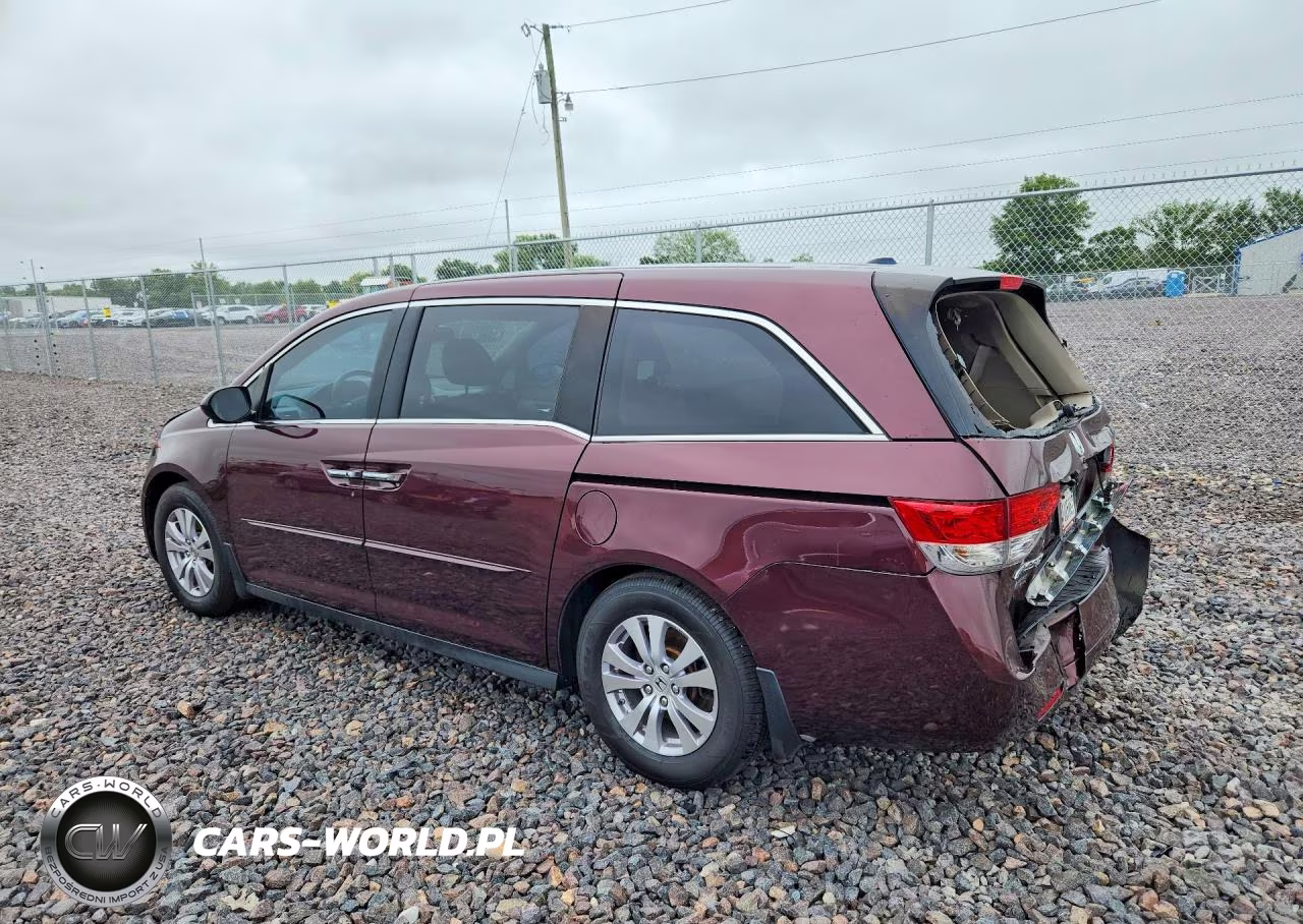 2015 Honda Odyssey Exl VIN:5FNRL5H60FB063856 - 2