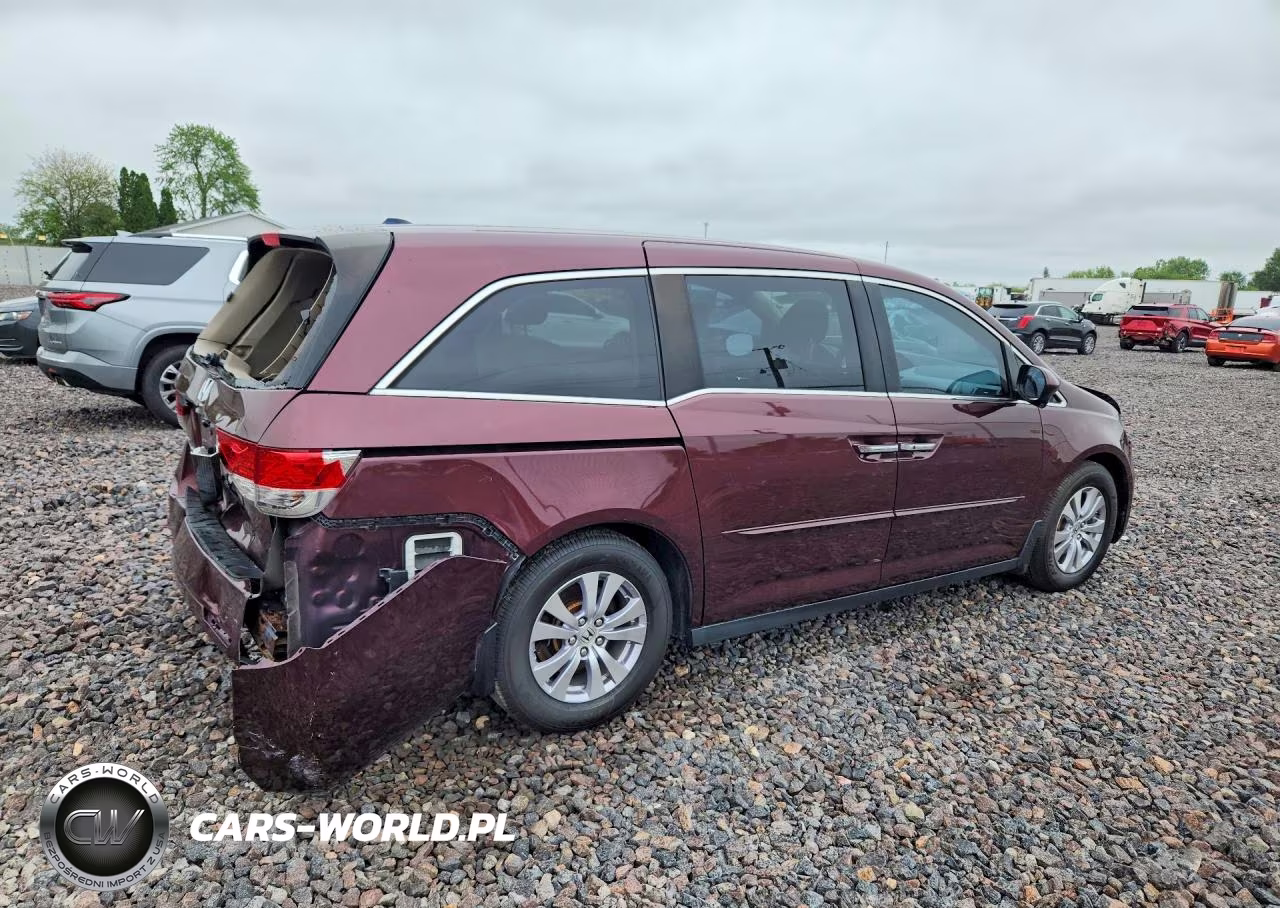 2015 Honda Odyssey Exl VIN:5FNRL5H60FB063856 - 3