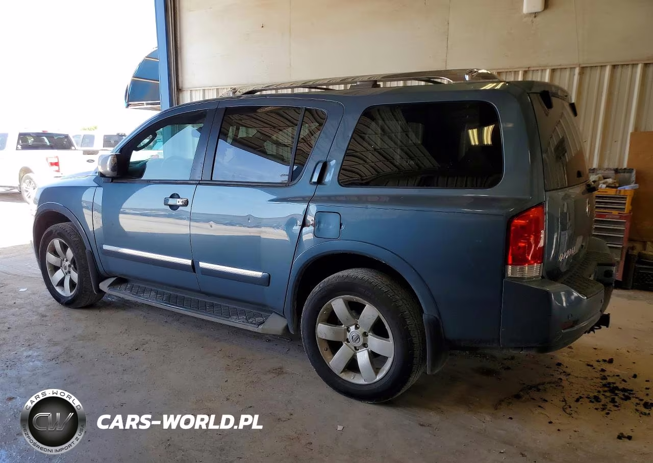 2012 Nissan Armada Sv VIN:5N1BA0ND7CN620610 - 2