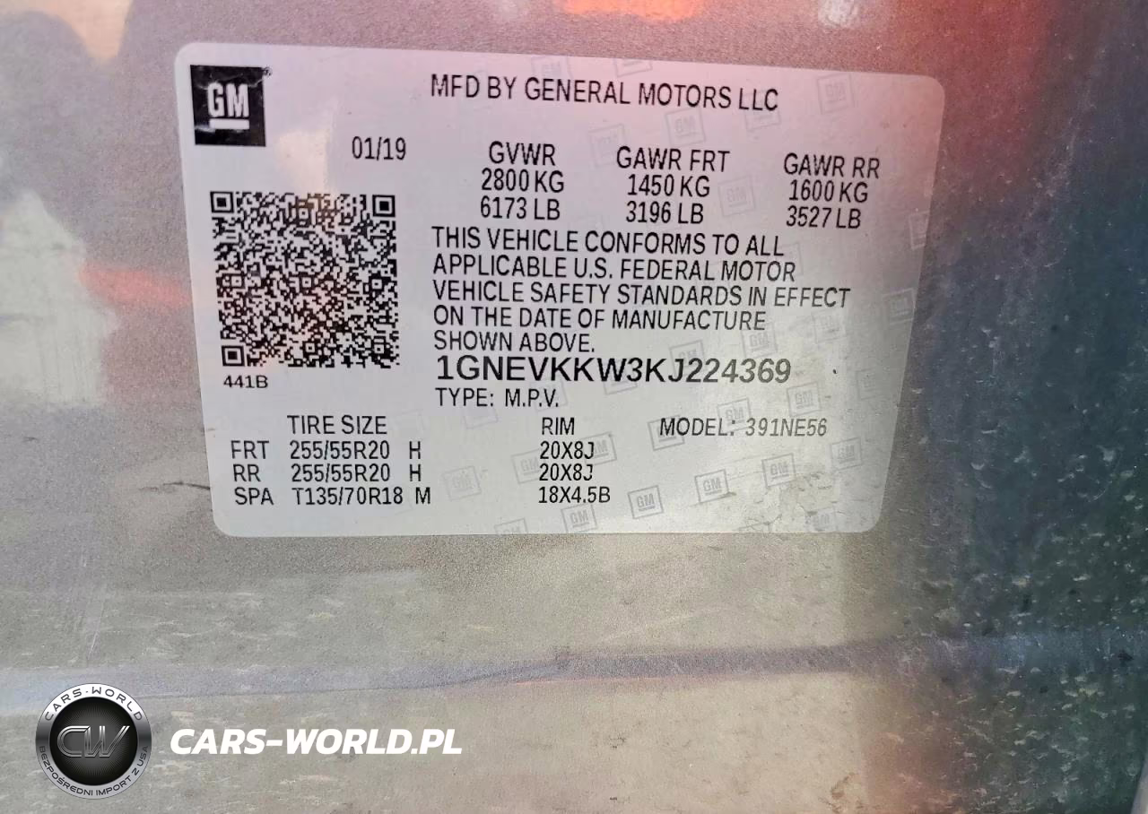 2019 Chevrolet Traverse Premier VIN:1GNEVKKW3KJ224369 - 14