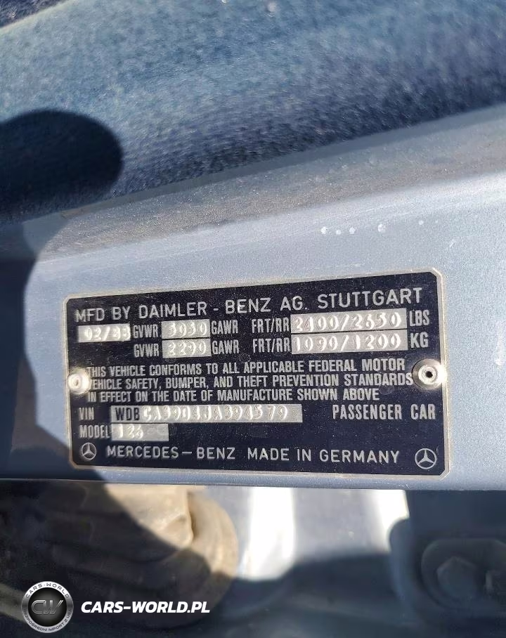 1988 Mercedes-Benz 560 Sel VIN:WDBCA39D4JA394579 - 12