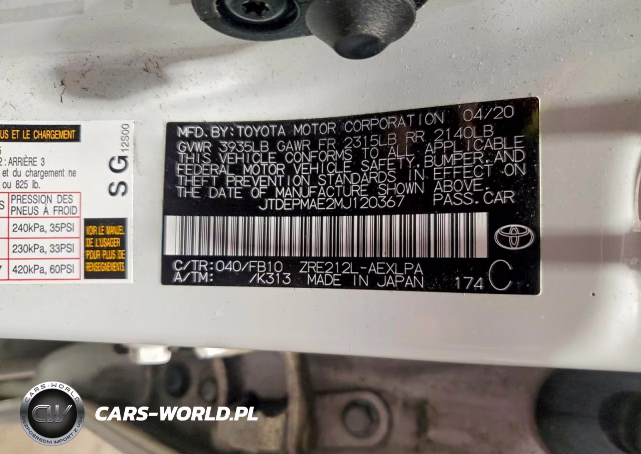 2021 Toyota Corolla Le VIN:JTDEPMAE2MJ120367 - 12