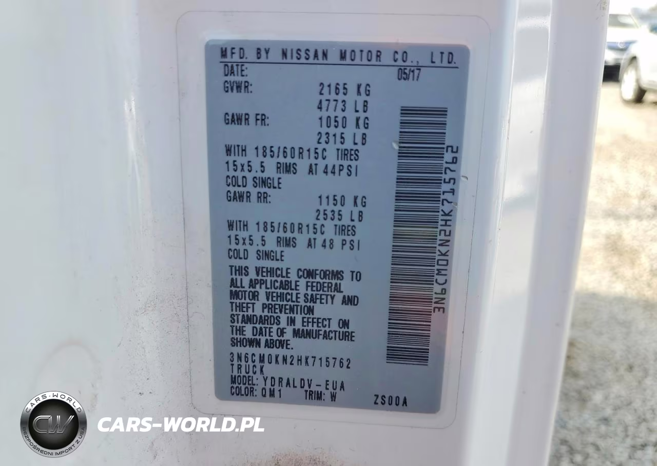 2017 Nissan Nv200 S VIN:3N6CM0KN2HK715762 - 14