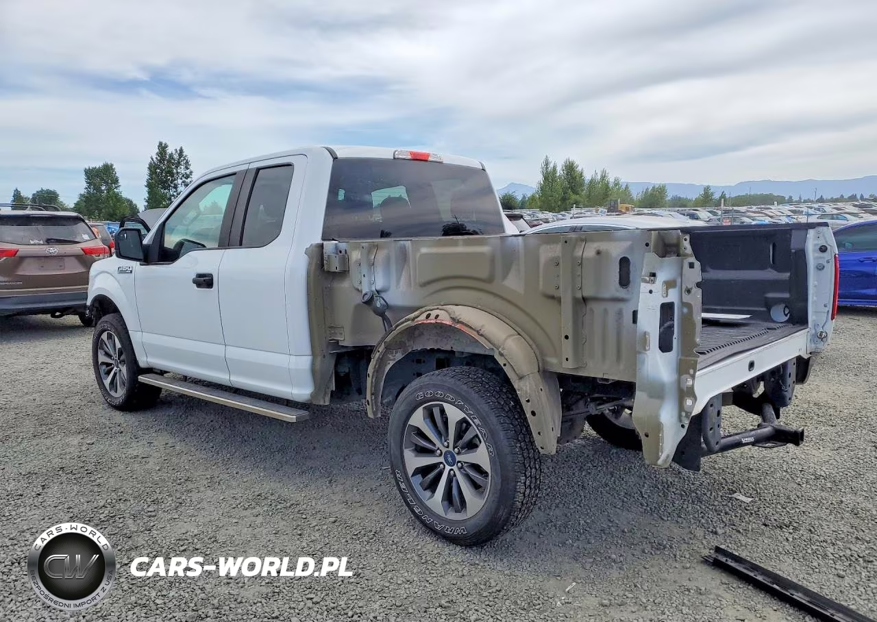 2019 Ford F150 Super Cab VIN:1FTEX1EP2KFA18433 - 2