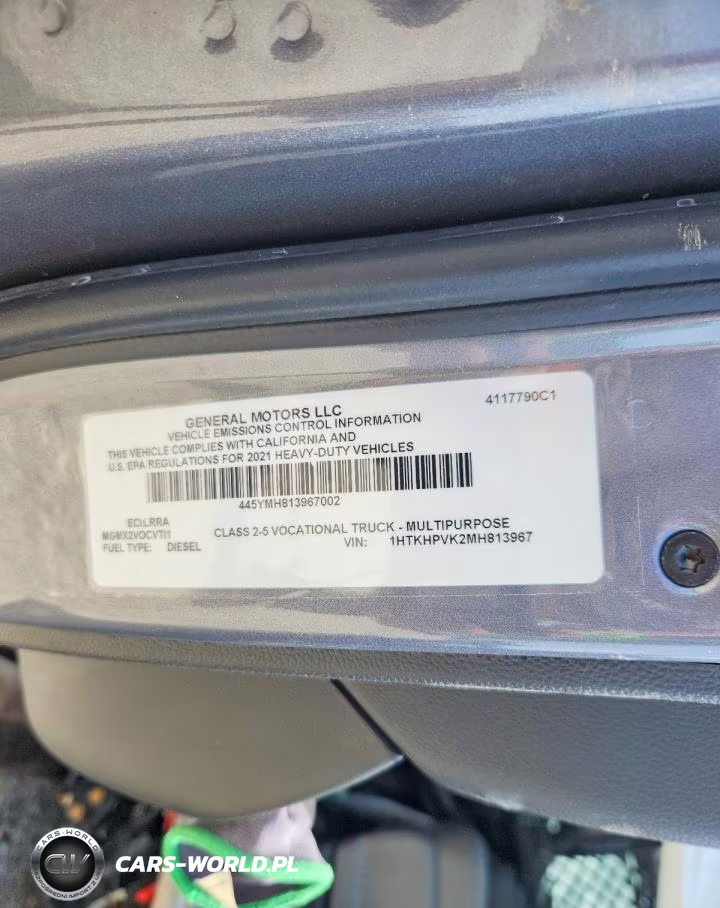 2021 Chevrolet Silverado Medium Duty VIN:1HTKHPVK2MH813967 - 14