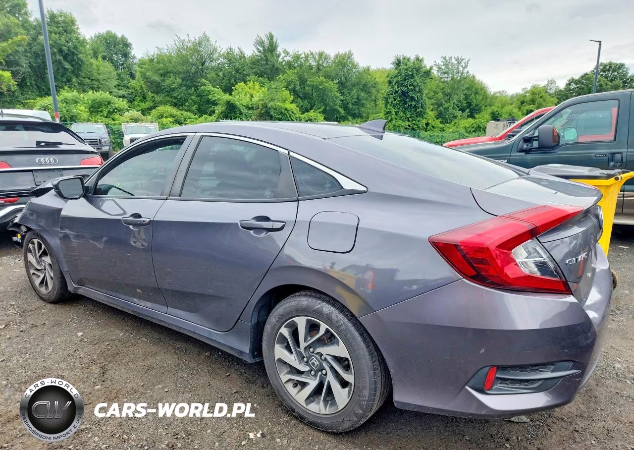 2018 Honda Civic Ex VIN:2HGFC2F72JH550638 - 2